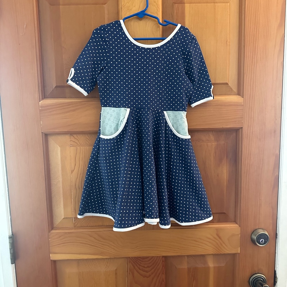 Shrimp and Grits Dotted Twirl Dress